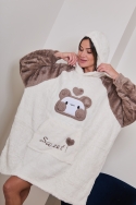 F2418-aubepine Choco - Bathrobe, image n° 1