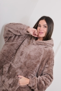 F2419-azalee Choco - Bathrobe, image n° 2