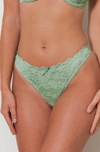 42198-port Vert - Ensemble soutien-gorge / string