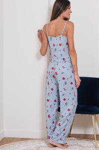 3414-plasma Bleu - Ensembles pyjama