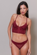 Ms21207-myya-set Bordeaux - Conjunto de soutien e tanga, image n° 1