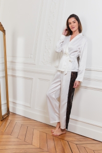 77012-goldie Ivoire - Ensembles pyjama