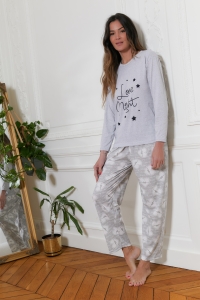77053-maely Gris - Ensembles pyjama 0