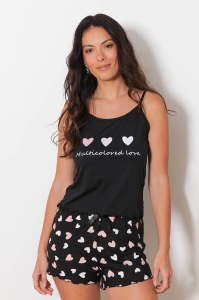 F421-danse Preto - Camisola / Cal&ccedil;&otilde;es