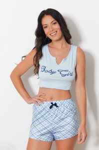 F420-baby Ciel - Conjunto de camisola y short 1
