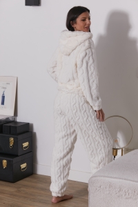 Flo9-ual Ecru - Conjuntos de pijama