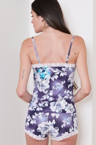 11098-mao Violet - Ensemble caraco / short