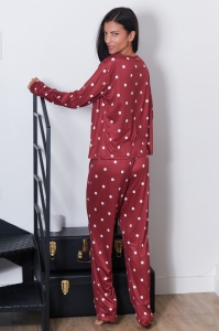 3817-jade Rouge - Ensembles pyjama