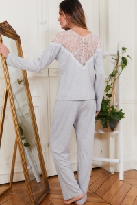 77004-angie Gris - Ensembles pyjama