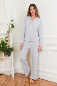 77007-virginie Gris - Ensembles pyjama 0