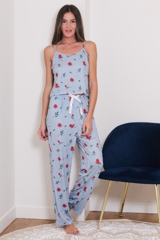 4143-masalp Bleu - Ensembles pyjama