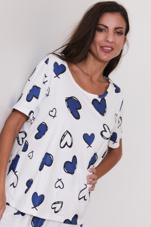 72039-loba Bleu - Ensembles pyjama