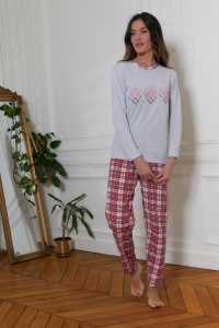 77059-esther Grey - Conjuntos de pijama 1