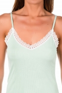 11056-ralo Menthe - Camisole / shorts set, image n° 3