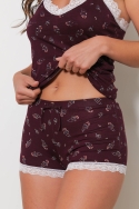 11092-napo Bordeaux - Ensemble caraco / short, image n° 4