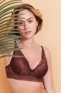 1189-gilou Brown - Bra and thong set, image n° 2