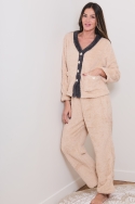 13417-ola Beige - Conjuntos de pijama, image n° 1