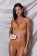 1847-poni Ocre - Bra and thong set, image n° 1