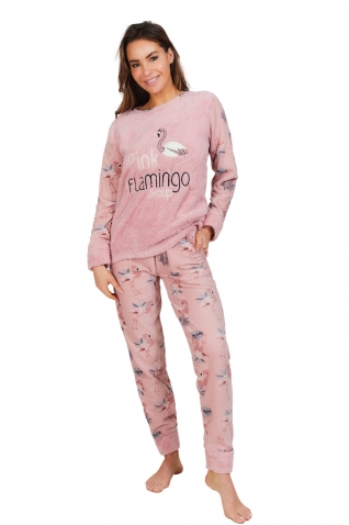20000-flamingo Rose - Ensembles pyjama