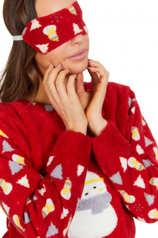 20002-merry Red - Conjuntos de pijamas