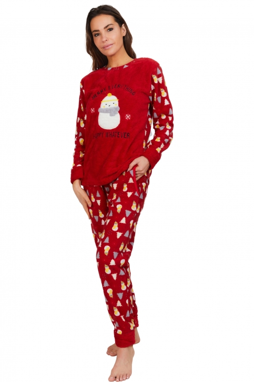 20002-merry Red - Pyjama sets