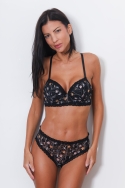 2281-lorad Noir - Ensemble soutien-gorge / tanga, image n° 1