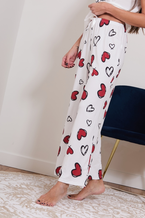 3402-gali Blanc - Ensembles pyjama