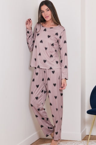 3831-goal Beige - Conjuntos de pijama