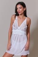 416205-zali White - Nightie / G-string set, image n° 1
