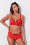 416216b-doka Red - Bra / shorty set, image n° 1