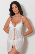 416231-paro Blanco - Conjunto camisón / tanga, image n° 1