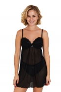 421614-raza Black - Nightie / G-string set, image n° 1