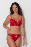 42203-flao Red - Bra and thong set, image n° 1