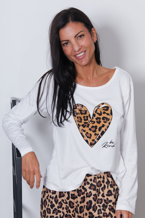 53331-ambre Leopard - Ensembles pyjama