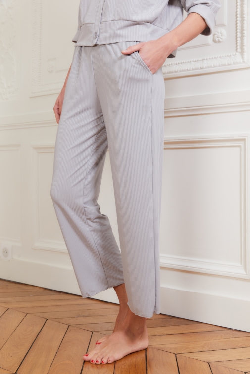 77017-yentel Gris - Ensembles pyjama