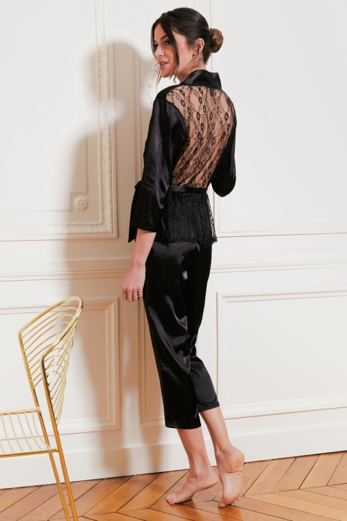 77043-anja Negro - Noche