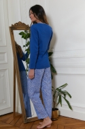 77050-lea Leopard-bleu - Ensembles pyjama, image n° 5