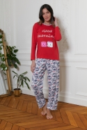 77055-tova Rouge - Ensembles pyjama, image n° 2