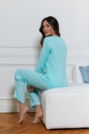 77056-sahar Vert - Ensembles pyjama, image n° 4