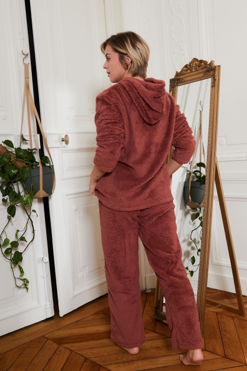 77123-prisca Bordeaux - Ensembles pyjama