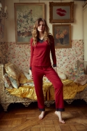80201-milena Bordeaux - Ensembles pyjama, image n° 1