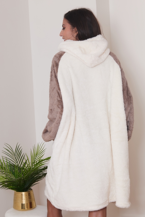 8142f-epinay Choco - Peignoir