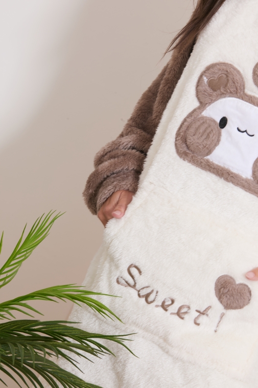 8142f-epinay Choco - Peignoir