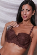 832614-opal Marron - Ensemble soutien-gorge / shorty, image n° 2