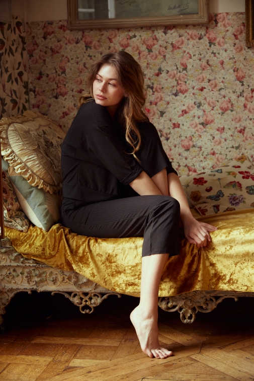 88117-tasha Black - Pyjama sets