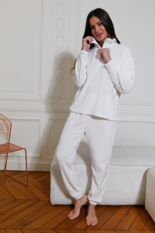 88301-enora Blanc - Ensembles pyjama