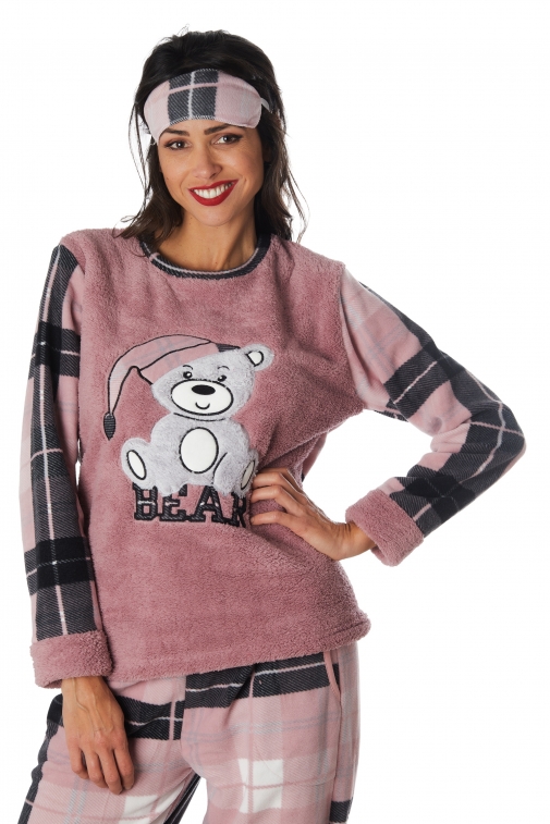 9080-urso Rosa - Noite