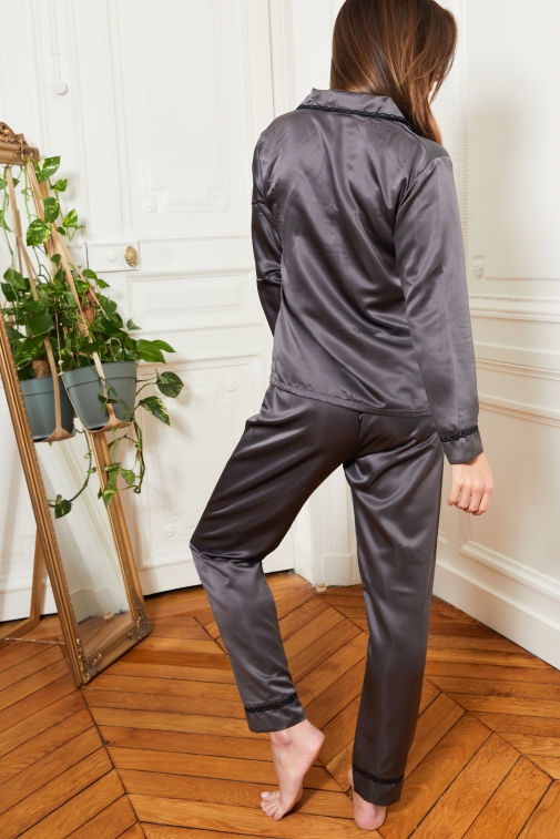 98113-bola Anthracite - Ensembles pyjama