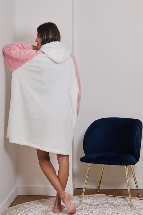 F2418-aubepine Pink - Bathrobe