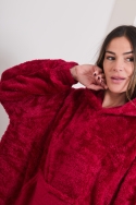 F2419-azalee Bordeaux - Bathrobe, image n° 3